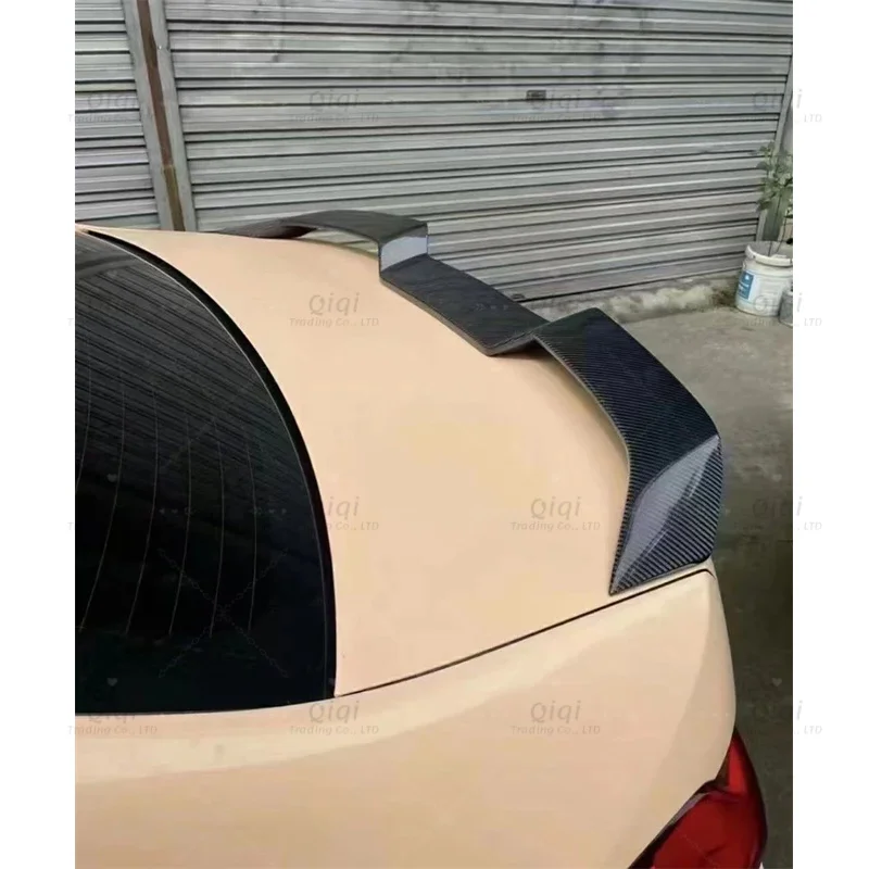 ل BMW G20 G30 G80 G82 F22 2019 2020 2021 2022 2023 2024 2025 ريال ألياف الكربون الذيل الجناح سبويلر كيت #5