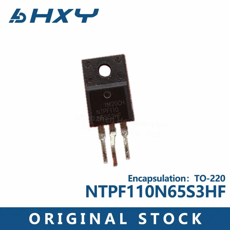 Tubo do efeito do campo do canal N, NTPF110N65S3HF, NTPF110N65, 10 PCes