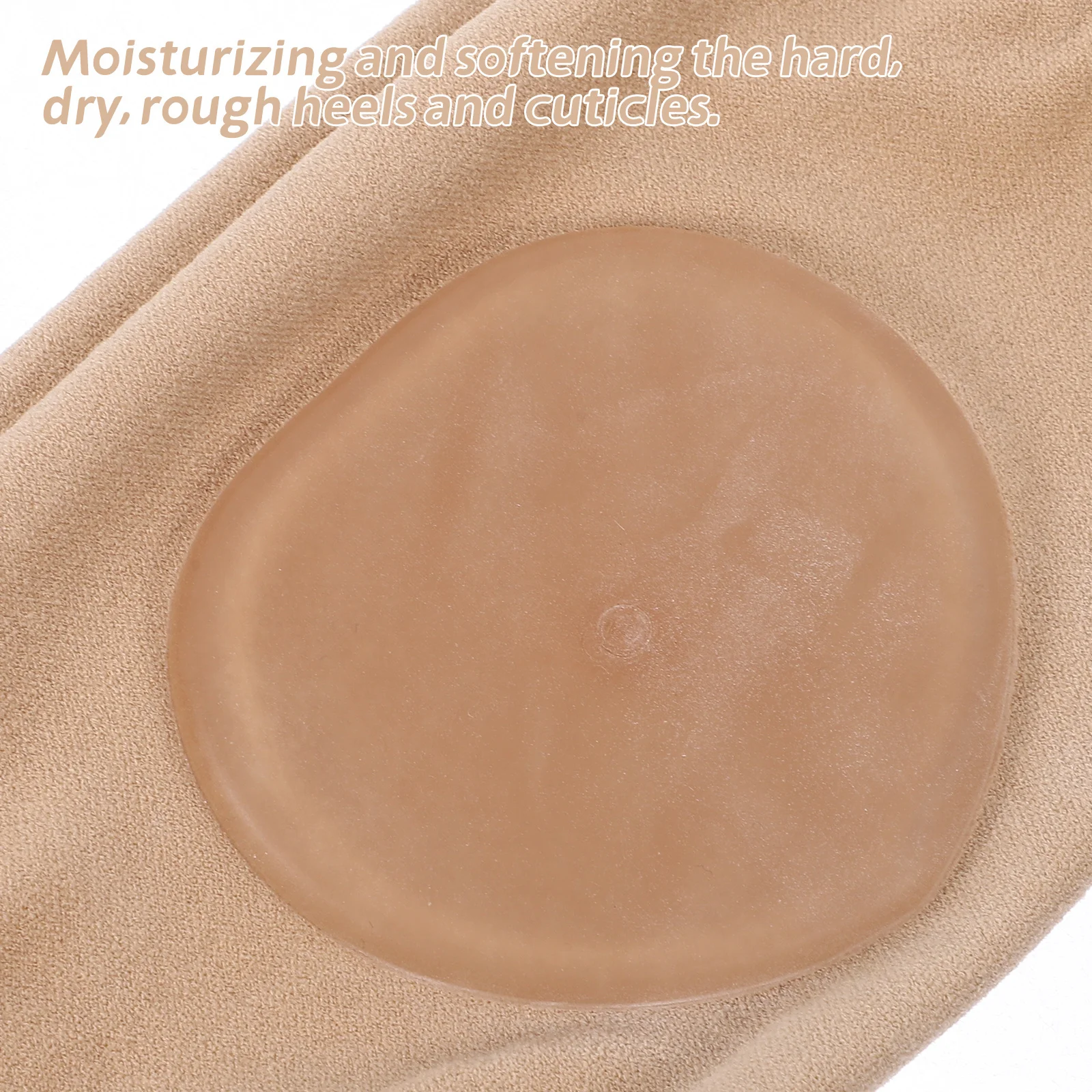 

1Pair Heel Ankle Protector Sebs Double Layer Breathable Heel Sleeves for Dry Rough Heels Support Comfortable Foot Sleeve