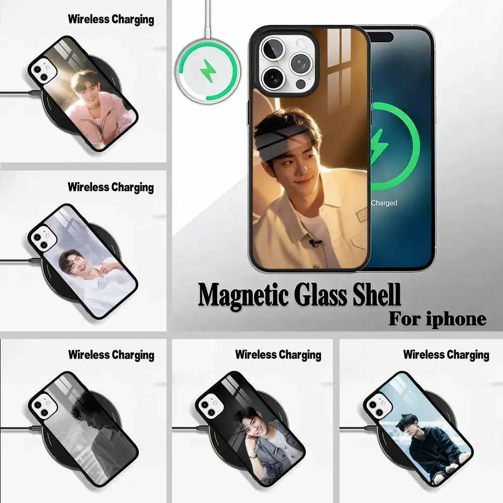 

X-Z-Xiao- Zhan Wireless charging phone case compatible with iPhone 17/16/15/14/13/12/11