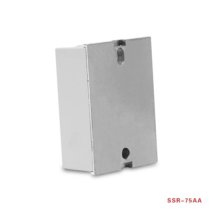AOYI الشركة المصنعة الأصلية SSR-75AA مرحل الحالة الصلبة AC إلى AC أحادي الطور