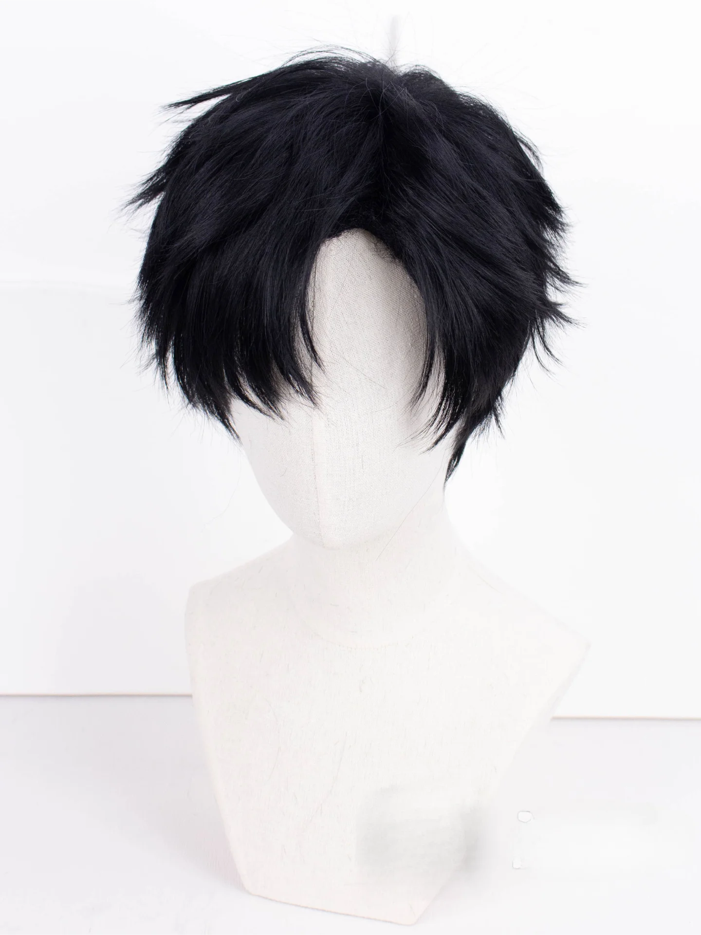 Anime Light and Night Carnival Cosplay Osborn Costume Wig Short Light Heat Resistant Synthetic Halloween Party Wigs image 4