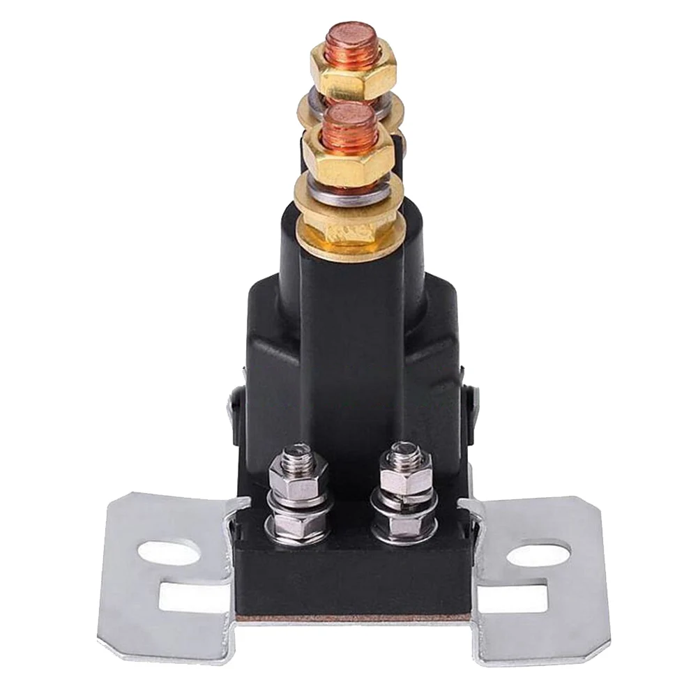 27153G01 200A Golf Cart Solenoid for EZGO For TXT Gas Models 1994 to 2008 14V 4 Terminal Replacement with Metal Bracket