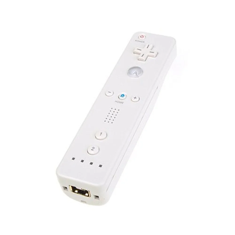 Wii Nib Remote Controller Responsive Motion Sensor Wireless Controller With Built-in Speaker Connect Up To 4 Controllers