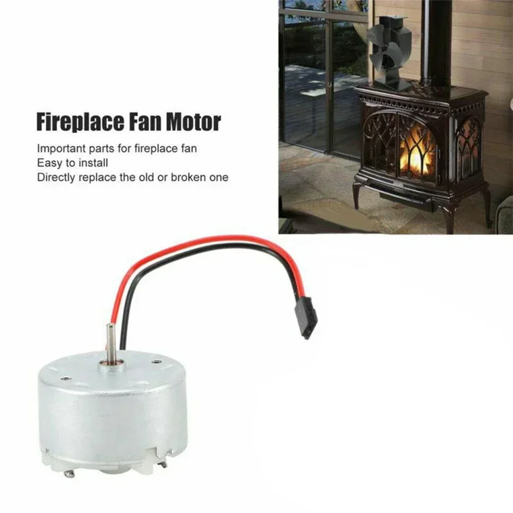 Fireplace Fan Motor For Stove Burner Fan Fireplace Heating Spare Parts Electric Power Generator Sheet Replacement