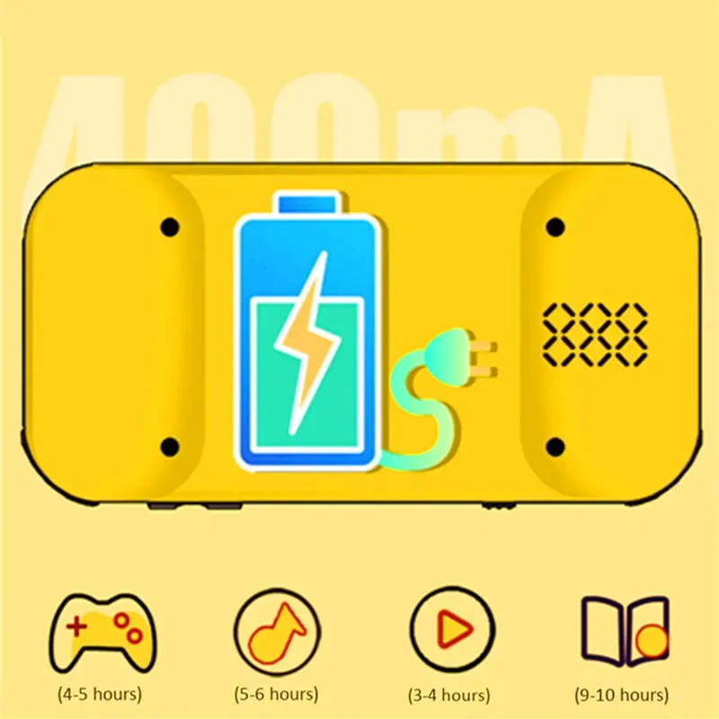 Arcade Handheld Games Console AV TV Output Gamepad TF Card Music Video E-book MP3 Player Retro Game Handle Joystick 3.5 Inch HD