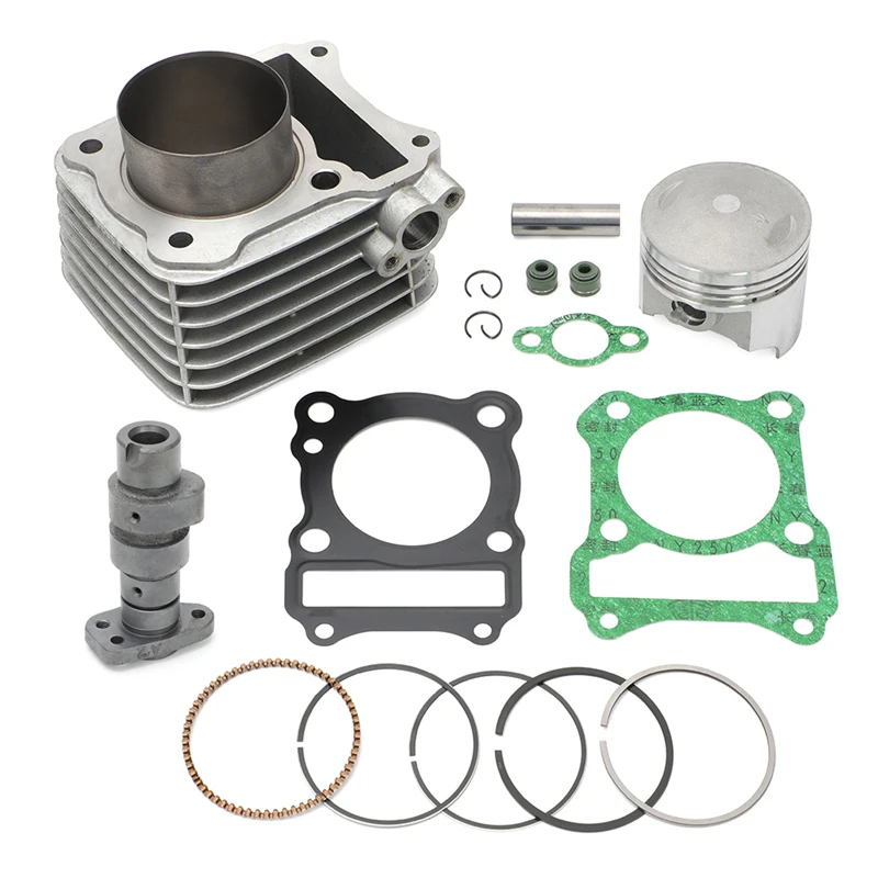 150cc 62mm Big Bore Cylinder Piston Upgrade Camshaft Kit for Suzuki DR-Z125 DRZ125 VAN200 DR200 DF200 DR 200 DF