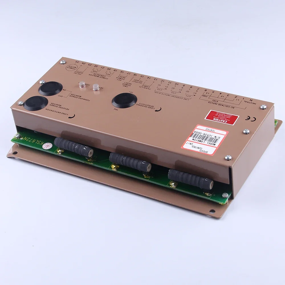 Imagem -04 - Gerador Velocidade Controller Carga Share Module Carga Distribuidor Motor Governador Painel de Controle Dc24v Lsm672n Lsm672