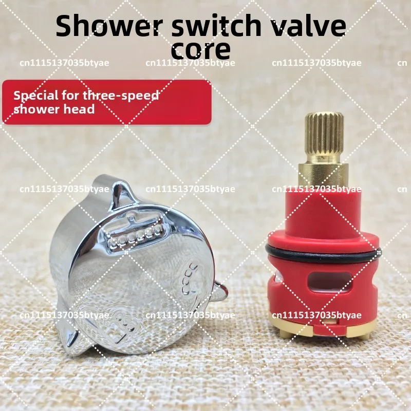 Shower accessories Water separator valve switch Shower control converter spool Three-speed function Bath faucet