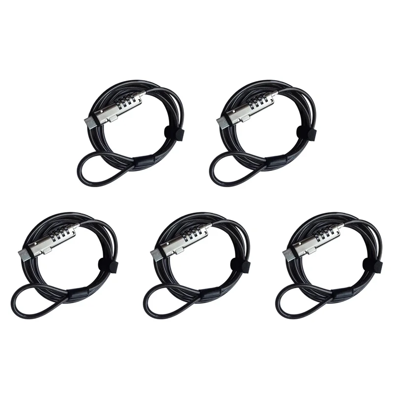 5X Keamanan Kata Sandi USB Kunci Anti Maling, Digunakan untuk Fungsi Anti Maling Pada Laptop, Tablet, Proyektor, TV