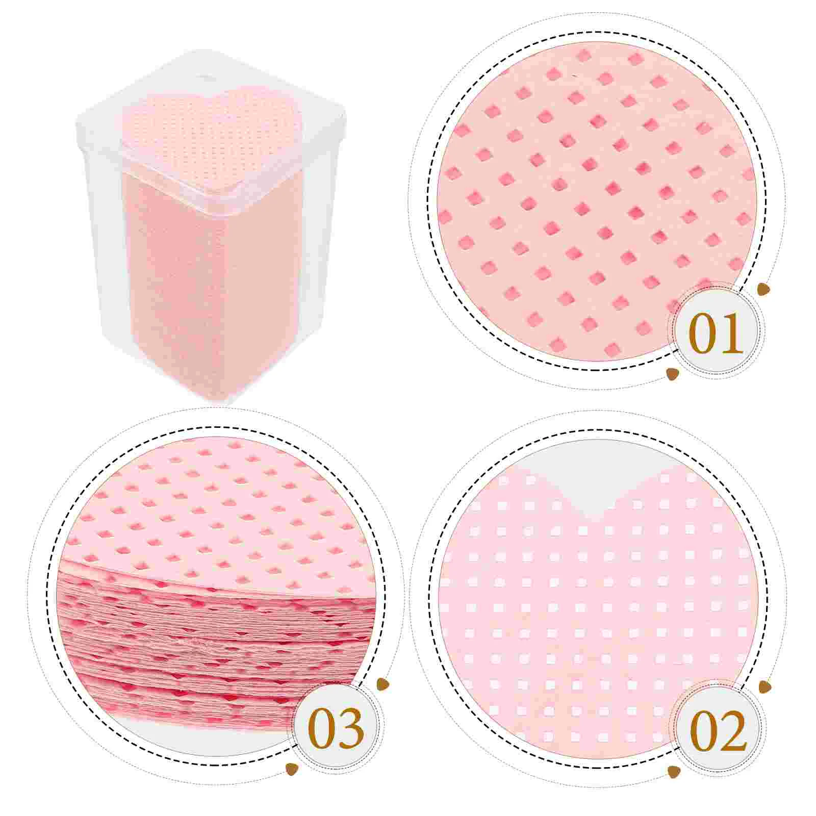 Lingettes dissolvantes pour vernis à ongles, 200 feuilles, gel acrylique professionnel, non pelucheux, maquillage, taille trempée