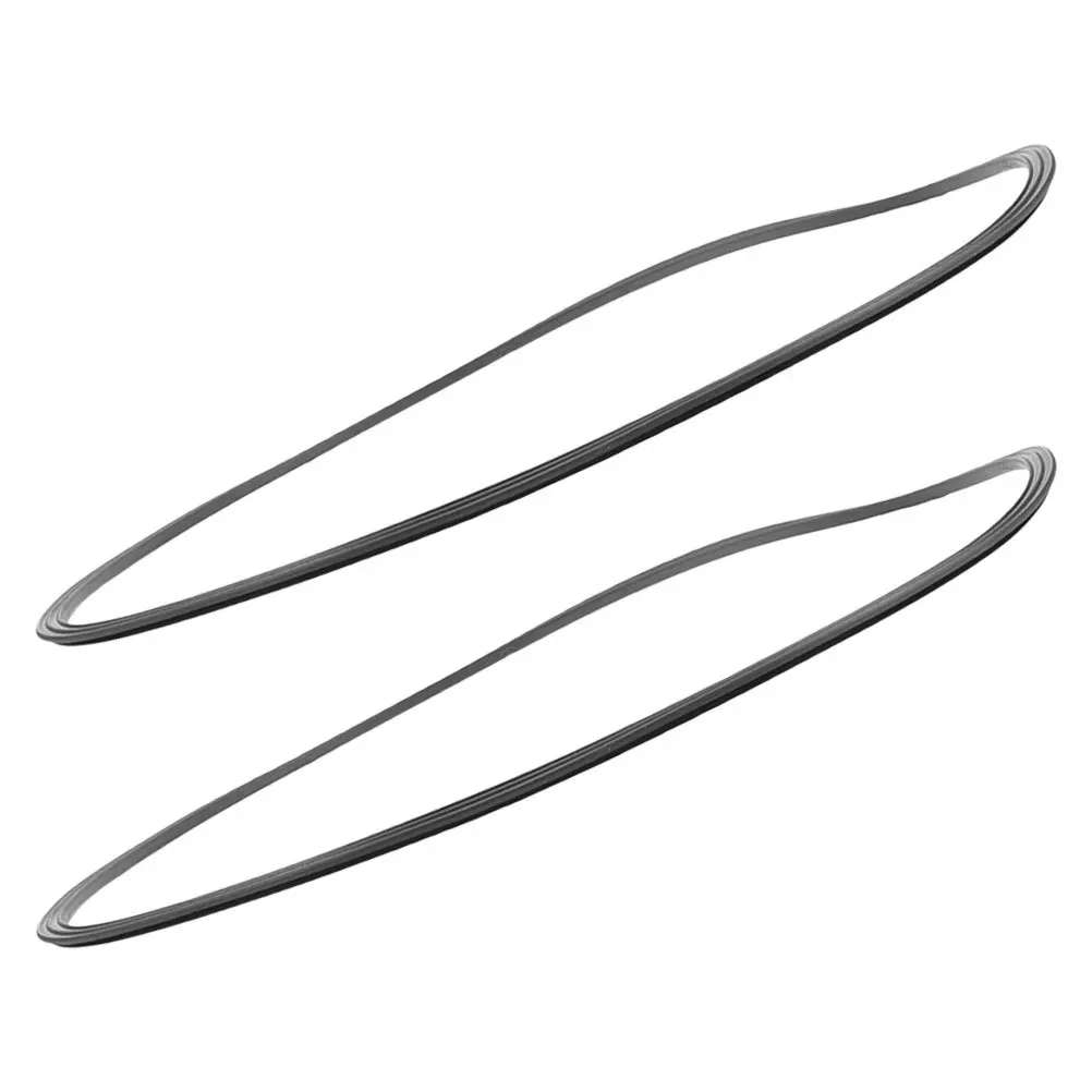 

JEWEDECO Silent Bar Stool Floor Protectors 2pcs Rubber Non Black 45mm Diameter Easy Install