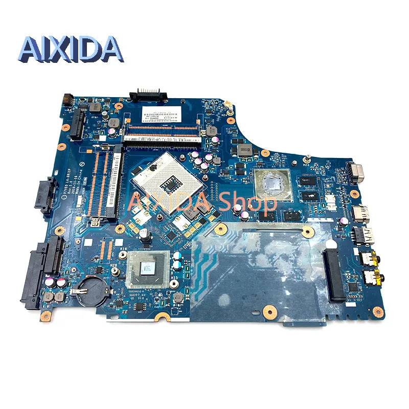 AIXIDA P7YE0 LA-6911P MBRMK02001 MBBYR02001 NBV5E11001 MBRCZ02002 MBRK002002 For Acer Aspire 7750 7750G Laptop Motherboard