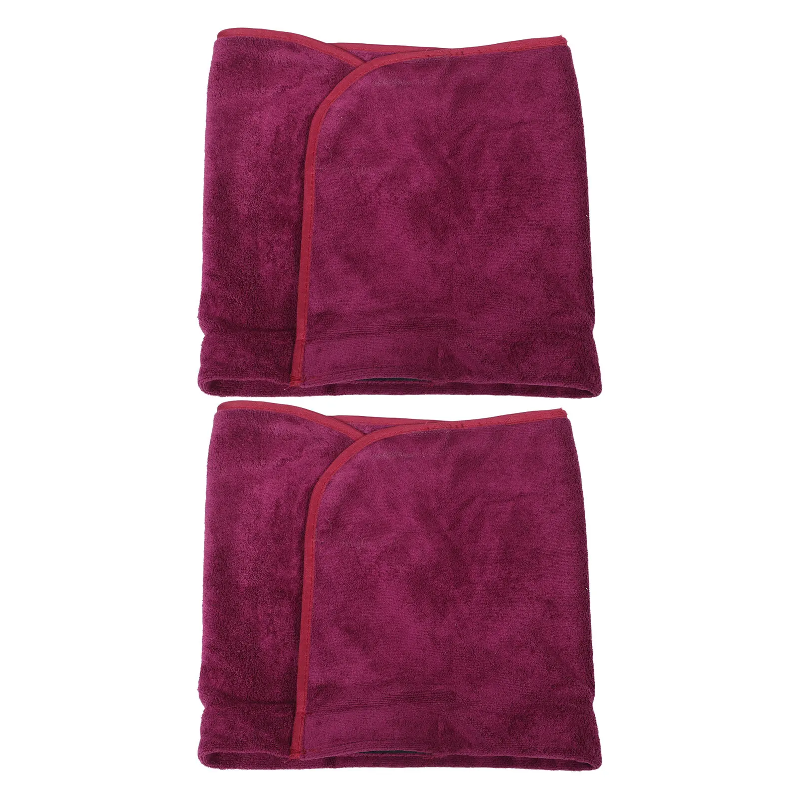 2Pcs Absorbent Hair Drying Towel Wrap Large Salon Towels Quick Dry Hair Cap for Women After Shower Hairdressing Spa