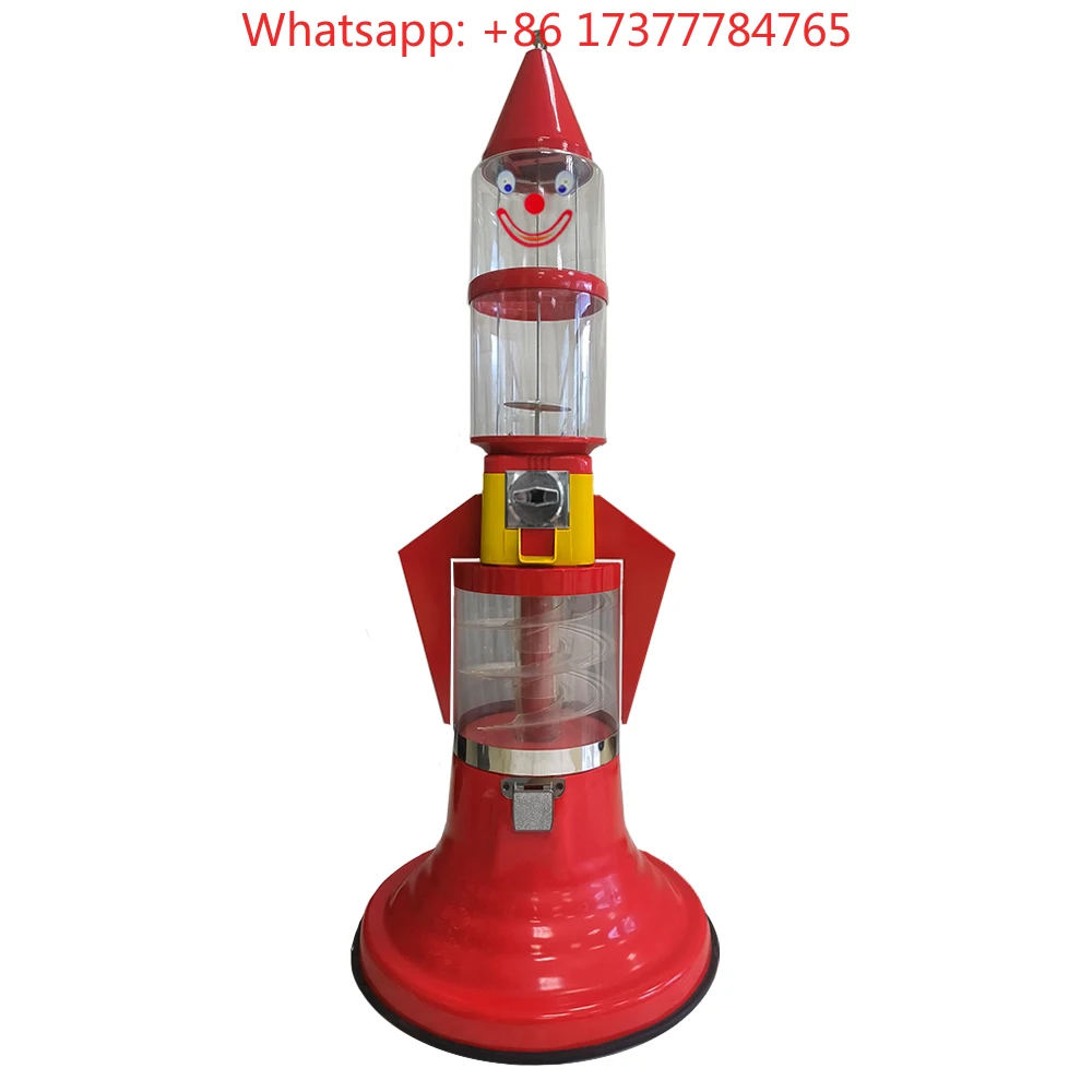 High Quality Chewing Gum Vending Machine, Factory Direct Rocket Bouncy Balls Dispenser