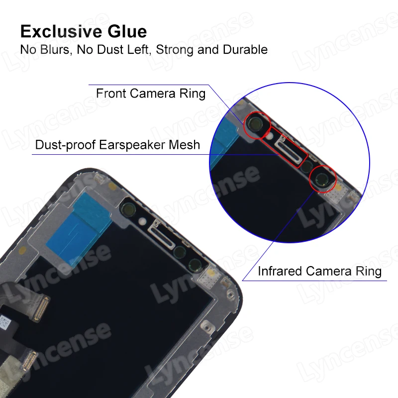 Pantalla OLED AA++ para iPhone XS, con 3D Touch, sin píxeles muertos 2