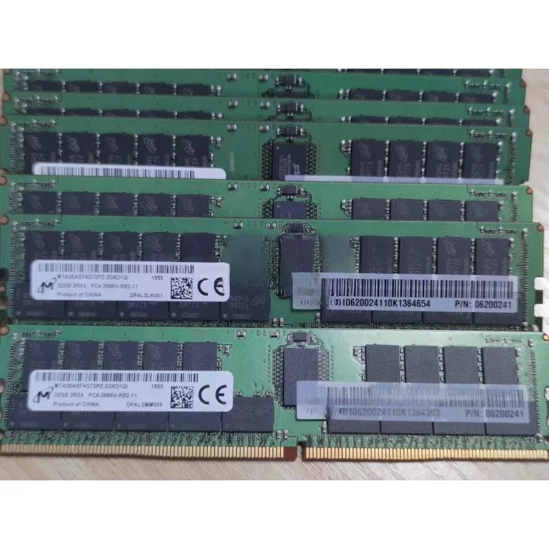 PN:06200241 32G 2RX4 PC4-2666V DDR4 2666V ECC REG Memory