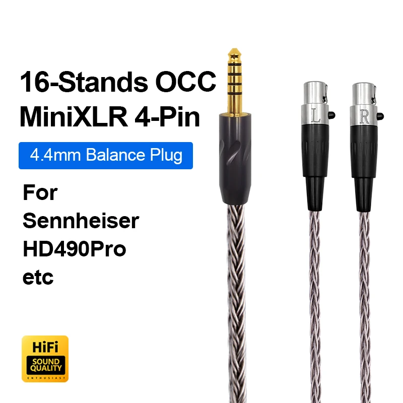 Earmax HD490 Pro 4.4mm XLR バランスケーブル