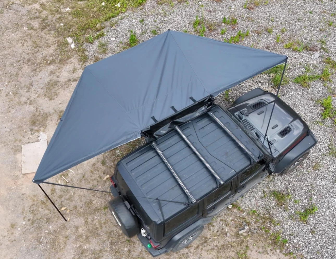 

Large 180 Degree Car Side Awning Freestanding 180 Camping Awning
