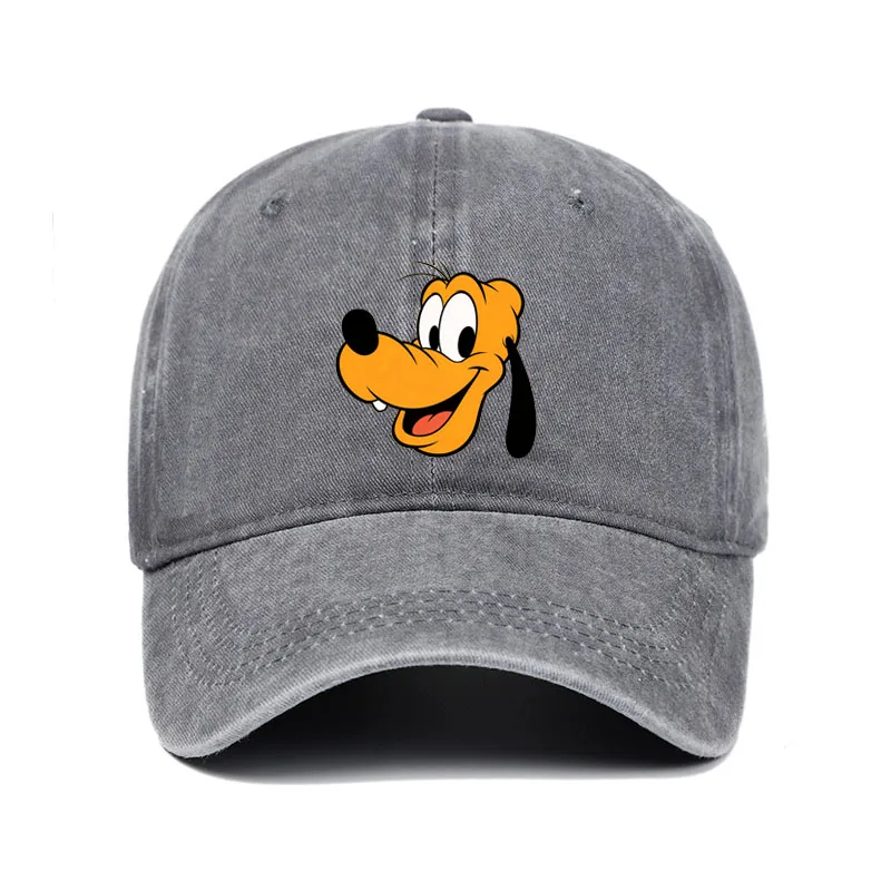 للجنسين خمر غسلها بلوتو قبعات البيسبول للرجال النساء الكرتون طباعة قبعات سائقي الشاحنات قابل للتعديل Snapback عادية الهيب هوب أبي قبعة