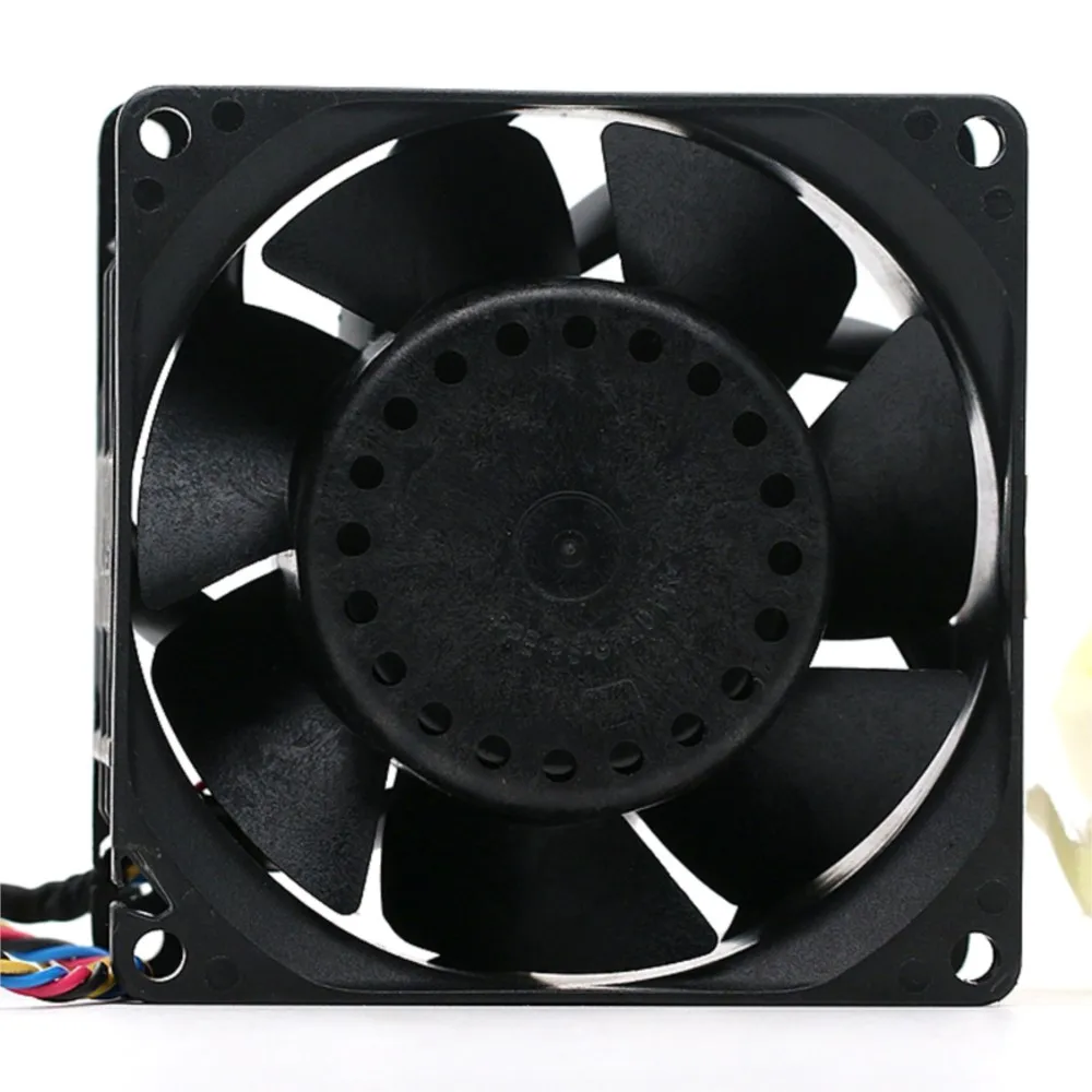 80mm Fan for Delta PFR0812UHE 8038 12V 1.50A High Airflow Case Cooling Servers, Computers, Electronics