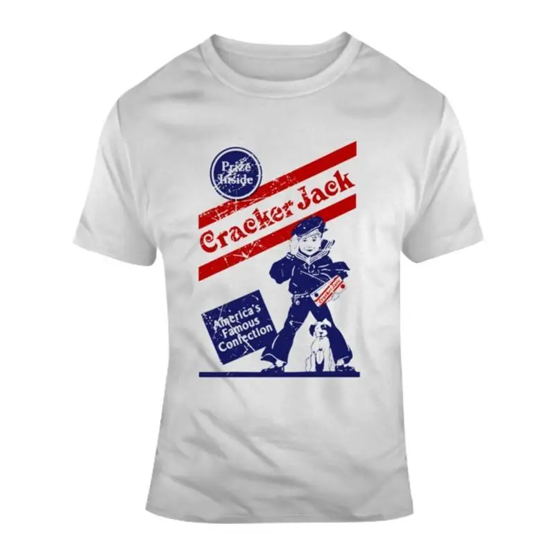 Retro Cracker Jack Advertisement Distressed T Shirt