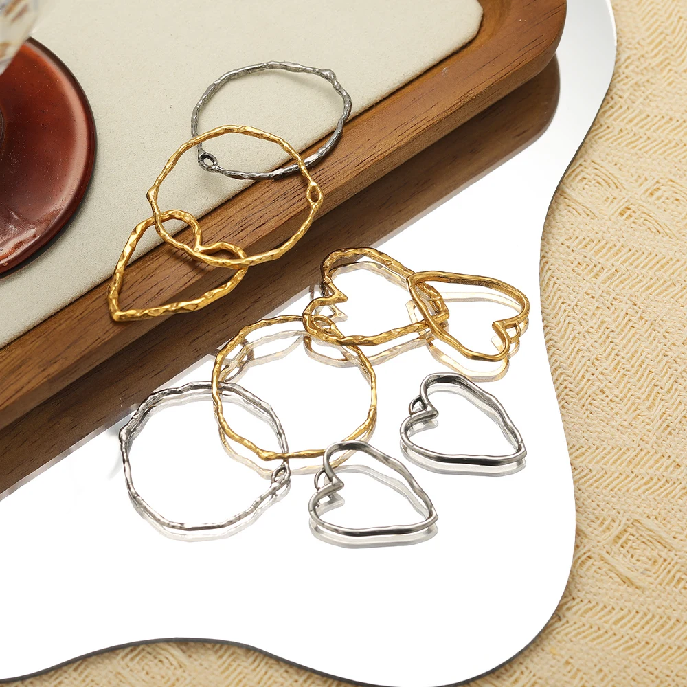 Breloques rondes en forme de c - Hoop Earrings avis et prix