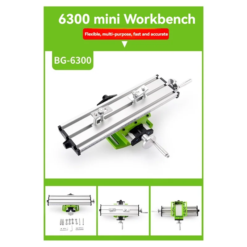 

T99C-Precision Milling Machine Worktable Vise Fixture Working Table Bench Drill Worktable Bench Drill Electric Drill Support