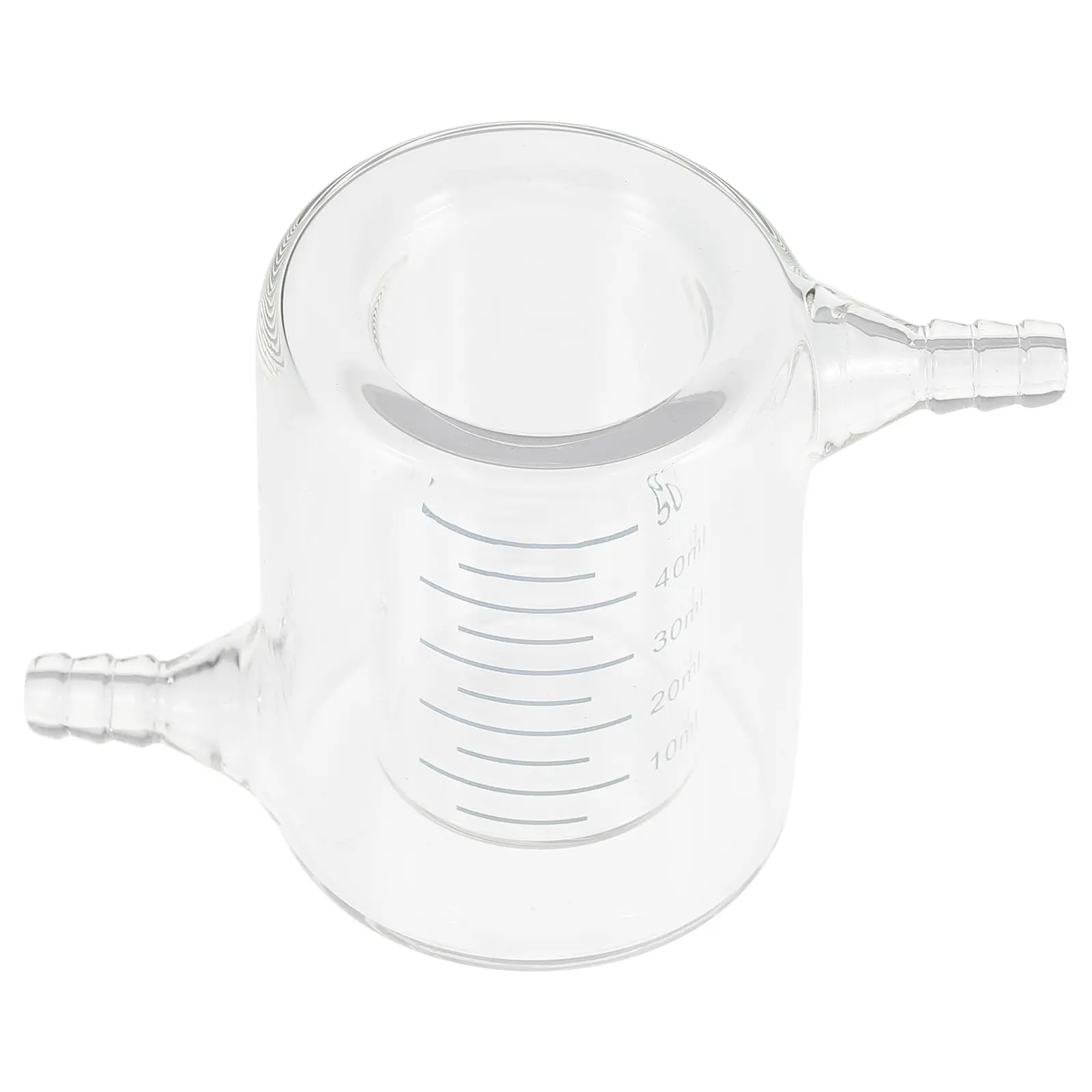 

1 шт. Двустенный стеклянный стакан из боросиликатного стекла с прозрачной шкалой, термостойкий, для лабораторий и научных исследований, фотокаталитический