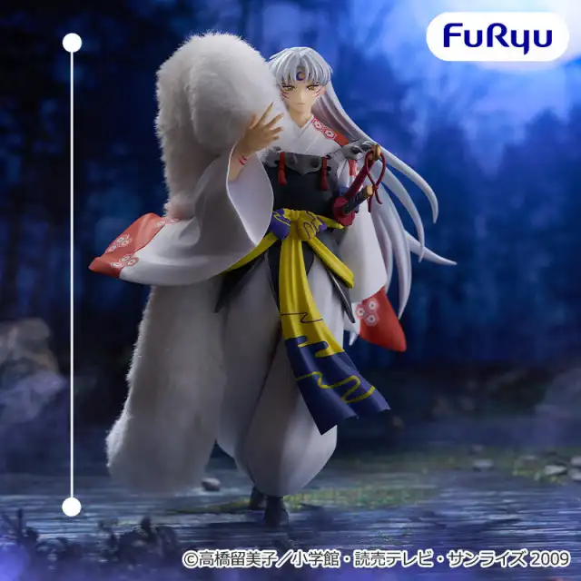 Оригинальная фигурка Judai FuRyu Inuyasha Sesshoumaru TrioTryiT Vol.2, модель экшн-фигурки