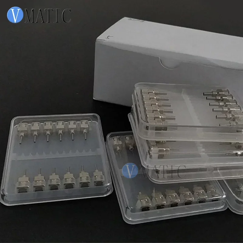 Free Shipping Precision Metal Blunt Stainless Steel Tip 12pcs Liquid Glue Dispensing Syringe Dispenser Needle 1/4 Inch