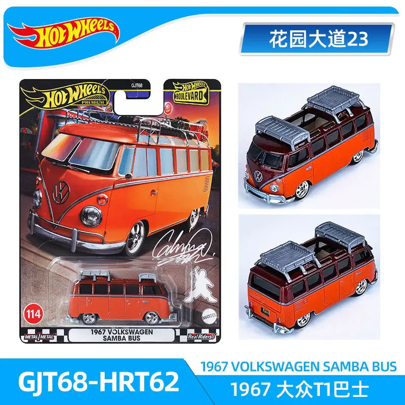 Hot Wheels Auto Cultura Boulevard Serie Modello di Auto 1/64 Volkswagen Bus Bmw M3 Benz E 36 Auto Modello Ragazzo Collezione Regali di Festa