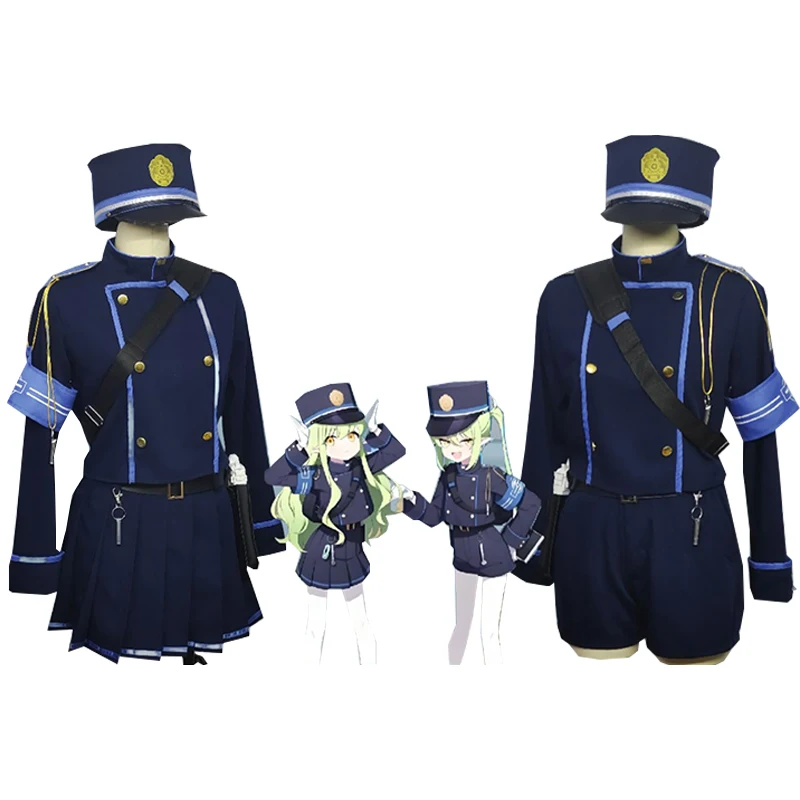 

Custom Made Blue Archive Hikari Nozomi Cosplay Costume Subway Twins Game Outfits Anime Suit Hat Bag Halloween Party Uniforms Cos