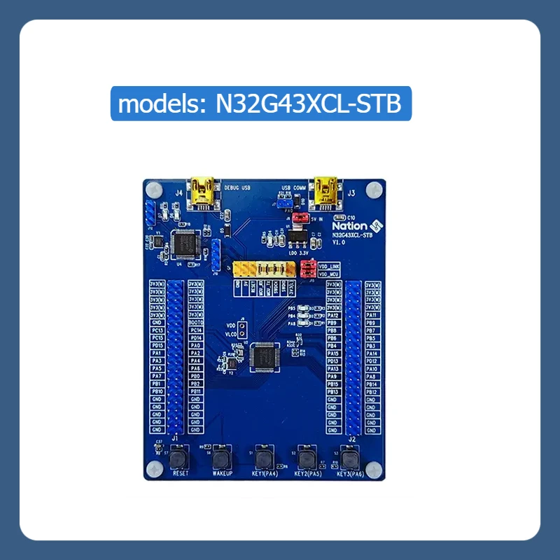 

N32G43XC Development Board N32G43XCL-STB V1.0 LQFP48 Package