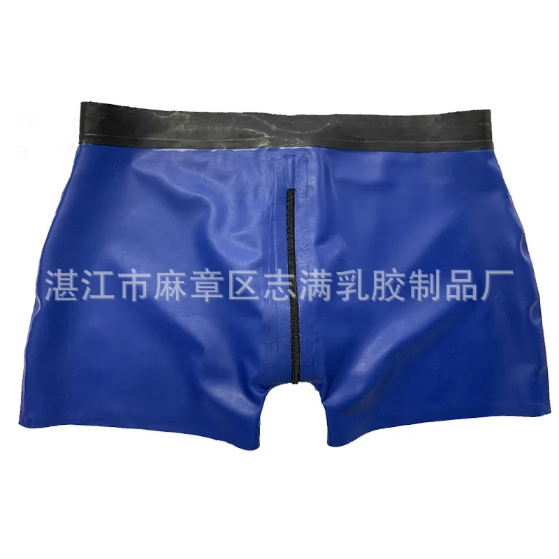 

Malaysia Imported Latex Natural Latex Clothing Men's Sexy Latex Underwear Fetish Factory Wholesale