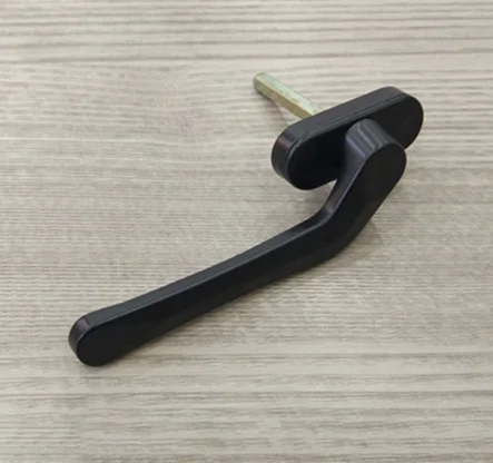 Broken Bridge Aluminum Alloy Casement Window Screen Window Handle Folding Door Sword-Shaped Thin Flat Square Steel Handle