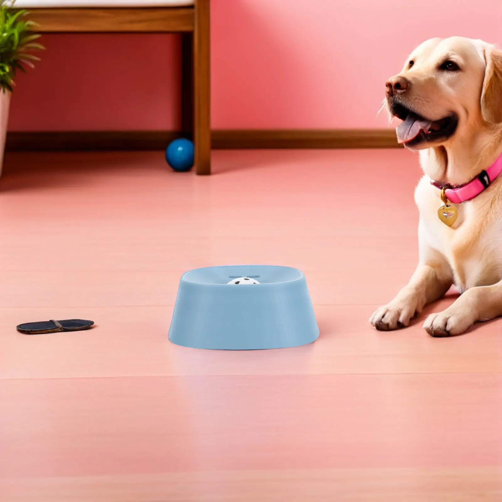 Dog Liquid Treat Feeder Bone Broth Pet Lick Bowl Slow Feeder Nonslip Travel Easy Clean Oral Health Supplement Feeding Dish