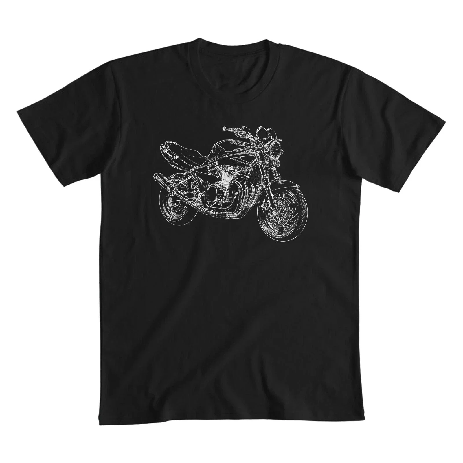 

2025 New summer Men T Shirt Casual Bandit GSF 600 T-shirt motorcycle Graphic Short Sleeves 100% Cotton Cool Tee