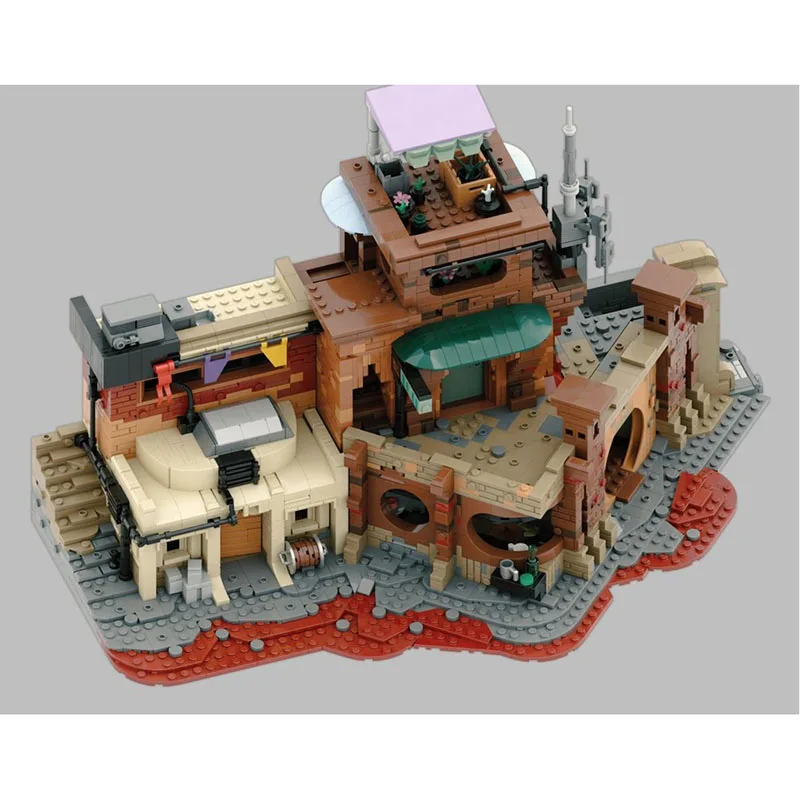 Beliebte Star Film Modell Moc Bausteine Berühmte Film Straße Modell Technologie Blöcke Weihnachten DIY Spielzeug Bau Geschenk