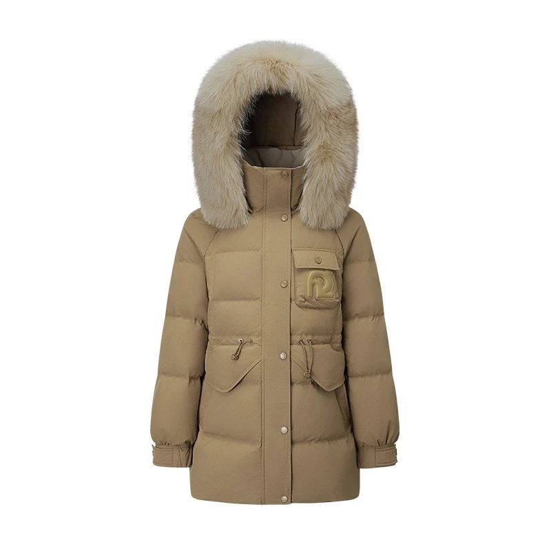 Chericom Damen-Daunenjacke, 2022, Winter, mit Kapuze, kurze Daunenmäntel, warm, Pendeln, elegante Oberbekleidung, Damenkleidung, Y309202Y