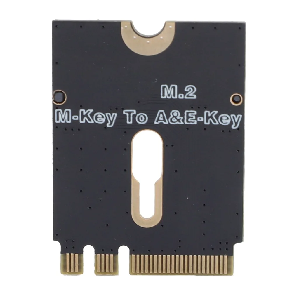 

Адаптер-конвертер M.2 NVME SSD с поддержкой Plug and Play, PCIe 4.0, высокоскоростной, с портами M.2 A и E, адаптер для Wi-Fi с кронштейном