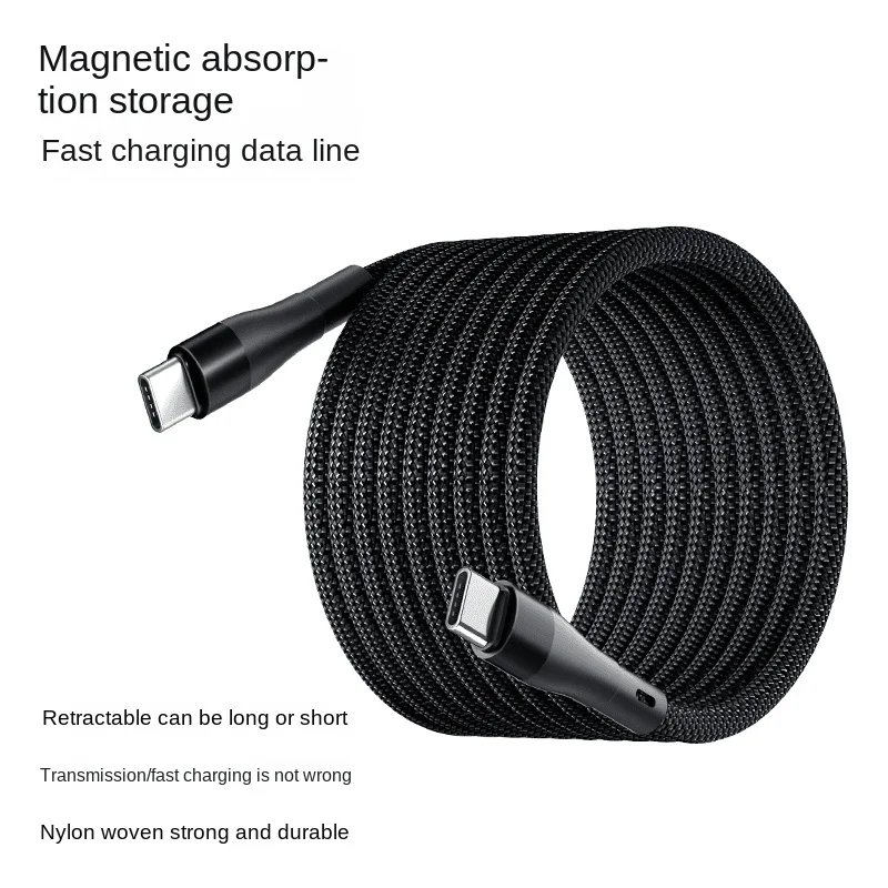 Usb C To Usb Type C Cable for Macbook Pro Quick Charge Pd 100W 60W Fast Charging for Samsung Xiaomi Mi 10 Charge Cable 1/2M