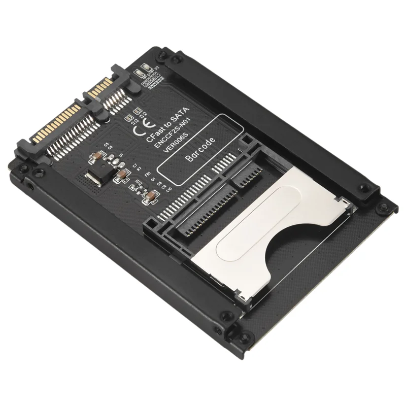 

Адаптер жесткого диска ABTS-Cfast To Sata3.0 Адаптер карты Sata 22Pin To Cfast 2,5-дюймовый чехол для жесткого диска Ssd Hdd Cfast Card Reader