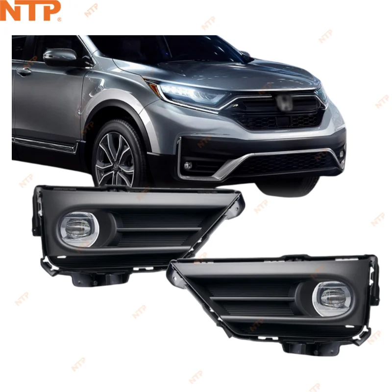 Fog Lamp LED Daytime Running Light Daylight For Honda CR-V 2020-2021 Waterproof Car Accessories Fog Light Kit Auto Parts