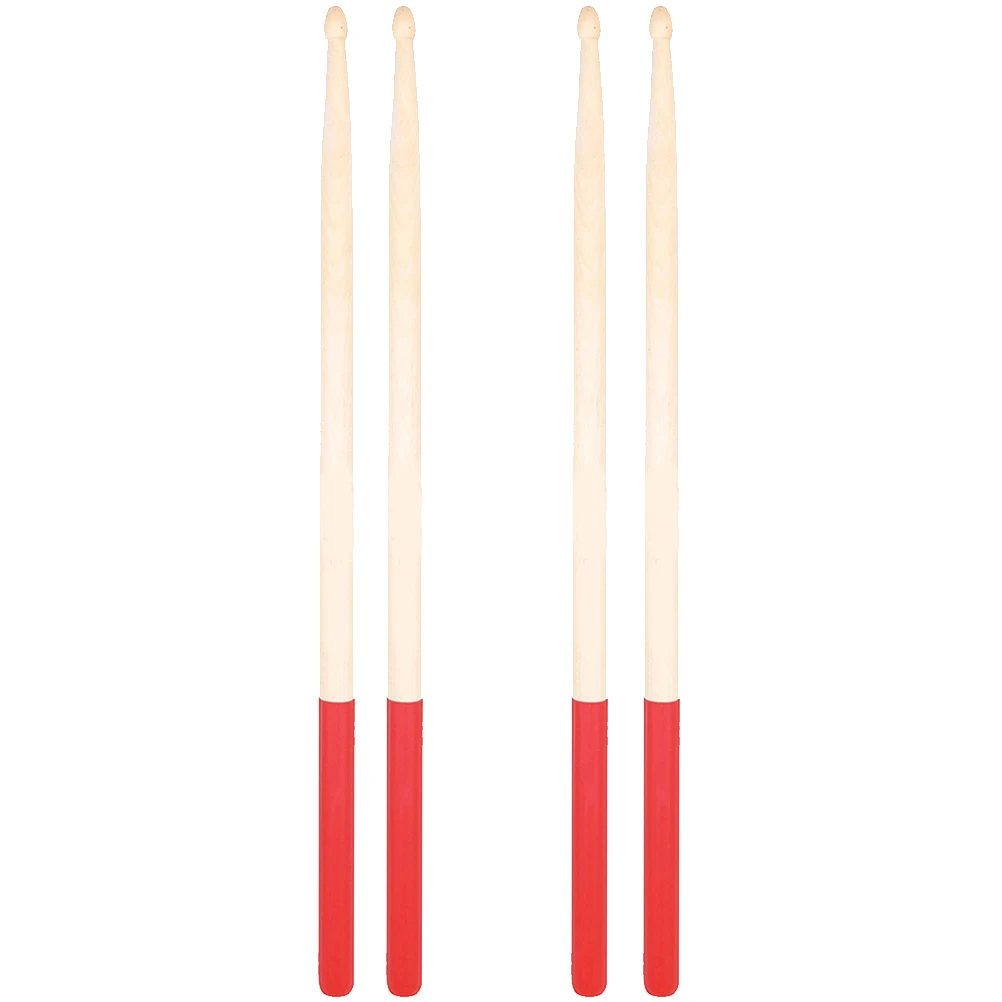 

2 Pairs Maple Sticks Musical Instrument Accessories Drum Hammer Drumstick Drumsticks for Drummer Percussion