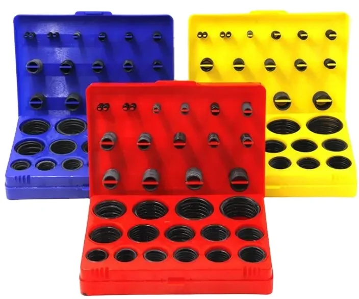 Universal Standard 3-Set O-Ring Kits Neoprene Seals for Various Applications Standard Size Rubber Gaskets for Mechanical Use