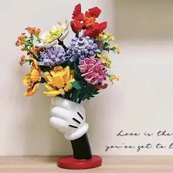 1PC cartoon arm shape decorative vase bouquet home accessories cartoon style household pen holder, outdoor floor-to-ceiling vase