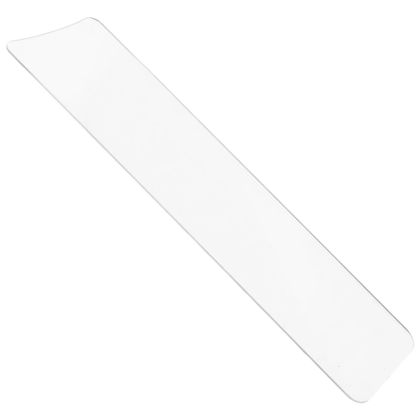 Transparent Hair Highlighting Board Easy Grip Precision Dyeing Tool for Long Hair Color Application Styling Supply Foil Board