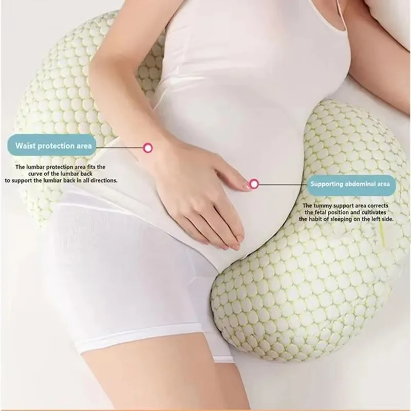 Pregnancy Pillow U-shaped Pregnant Women Waist Belly Support Pillows Adjustable Maternity Sleeping Body Nursing Pillow Cushion