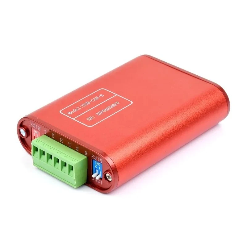 Dual Channel USB To CAN Adapter Industrial Isolated CAN Bus Analyzer Protocol Converter